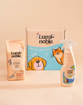 Load image into Gallery viewer, Lumi-noble Pet Essentials Duo – Stain & Odor Remover + Pet Cleaning Wipes (Dog & Cat)

