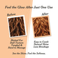 Load image into Gallery viewer, Before and after: matted fur turns easy to comb with Lumi-noble Prebiotic Pet Conditioner
