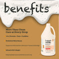 Load image into Gallery viewer, Benefits of Lumi-noble Sensitive Pet Shampoo 1 gallon: prebiotics, beta-glucan and collagen
