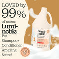 Load image into Gallery viewer, Loved by 99% of users, Lumi-noble Sensitive Pet Shampoo 1 gallon salon size
