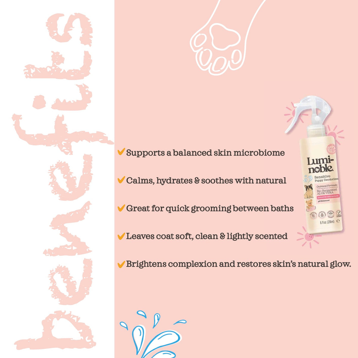 Sensitive Puppy Deodorizer Spray – product photo