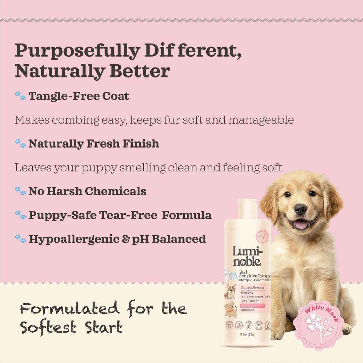 2-in-1 Puppy Shampoo & Conditioner – product photo