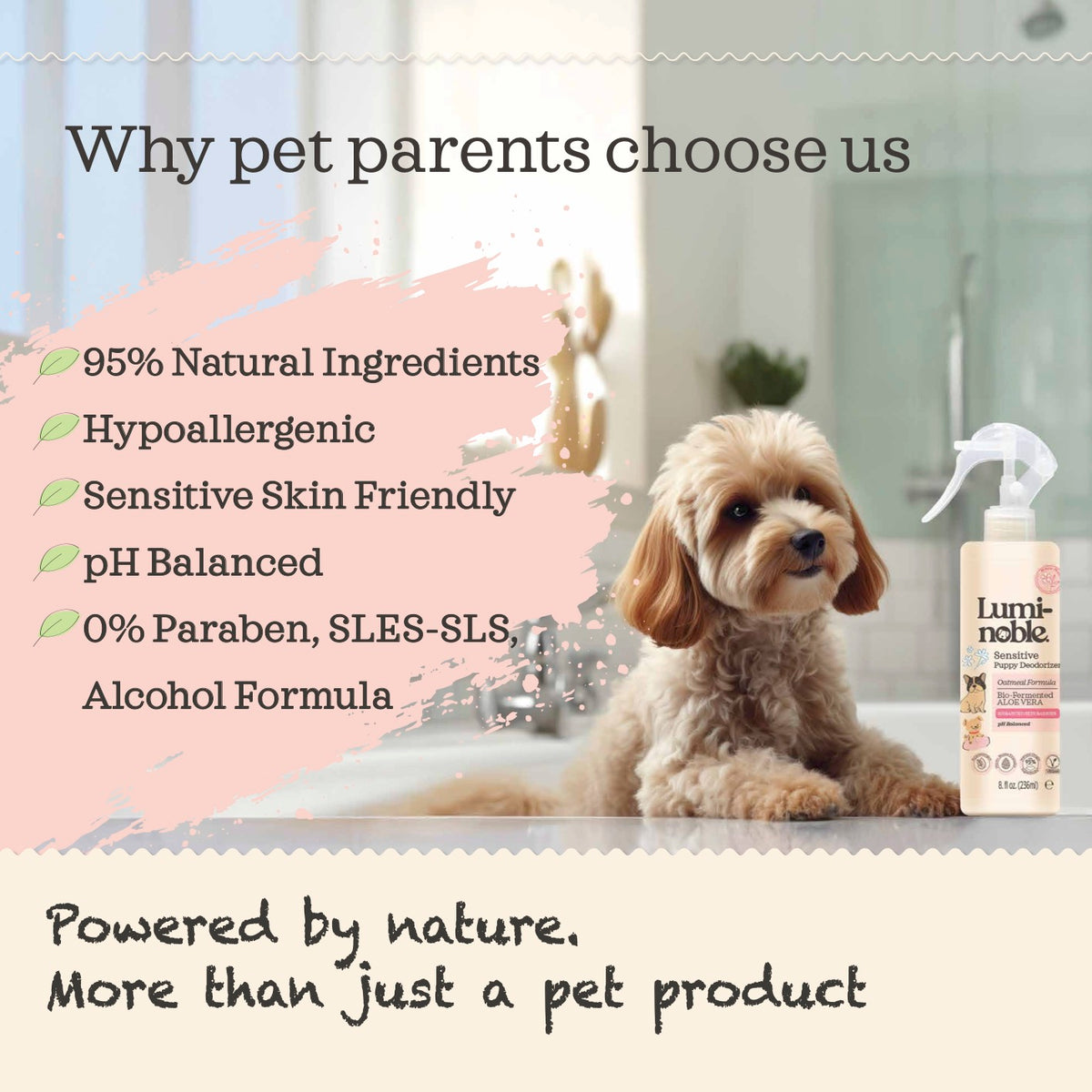 Sensitive Puppy Deodorizer Spray – product photo